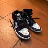 Jordan 1 Retro High Court Purple White