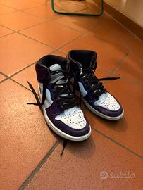 Jordan 1 Retro High Court Purple White