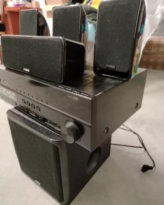 Yamaha HTR-2064 Home Theatre 5.1 completo