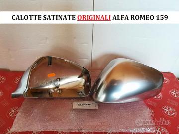 Calotte specchio satinate Originali Alfa romeo 159