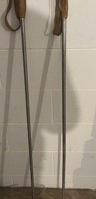 Racchette sci vintage anni 50/60