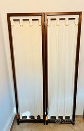 Separè pieghevole a due ante. Anta 176 H X 48 larg