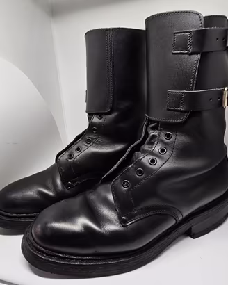 Anfibi boots Aeronautica Militare in pelle