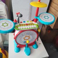 Batteria digitale per  bambini con bluetooth