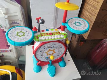 Batteria digitale per  bambini con bluetooth