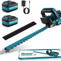 Tagliasiepi a Batteria 52cm con 2 Batterie Brushle