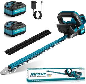 Tagliasiepi a Batteria 52cm con 2 Batterie Brushle