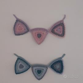 Bandierine fatte a mano.