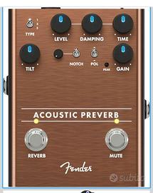 Pedale chitarra acustica Fender