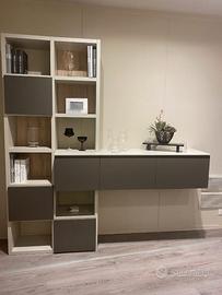 PARETE LIVING/ LIBRERIA SCAVOLINI