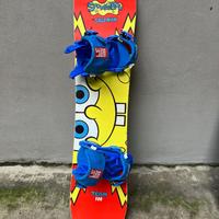 Tavola Snowboard Salomon 100 SpongeBob