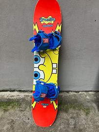 Tavola Snowboard Salomon 100 SpongeBob