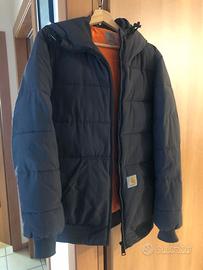 Piumino cappuccio grigio