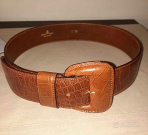 CINTA DONNA IN PELLE PAOLO MASI FIRENZE