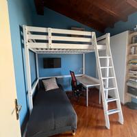 Struttura per letto a soppalco