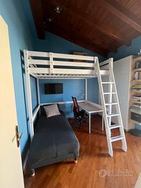 Struttura per letto a soppalco