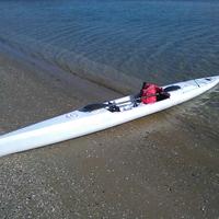 surfski, kayak, canoa, mare