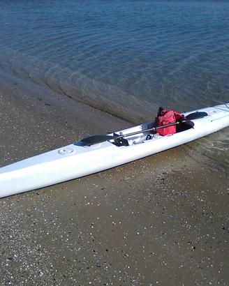 surfski, kayak, canoa, mare