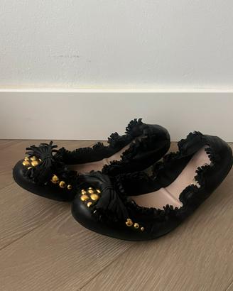 Ballerine Miu Miu con borchie