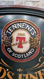 targa vintage birra tennent's