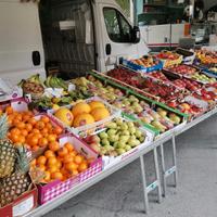 Banchi da mercato pieghevoli