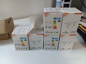 Lotto 6 Faretti LED MR16 GU5.3 7W 6000K Luce Fredd