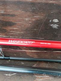 canna surf casting daiwa wincast 450 tre pezzi