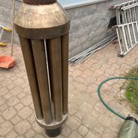 Diffusore /scambiatore per stufa a legna