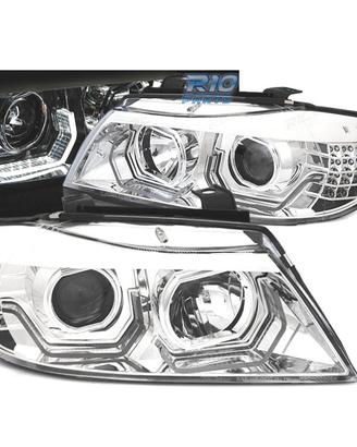 FARI BMW E90 E91 05-08 ANGEL EYES 3D CROMATI