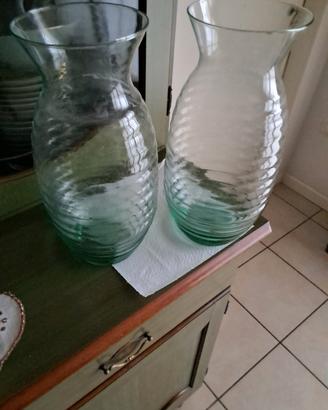 Coppia Vasi in Vetro