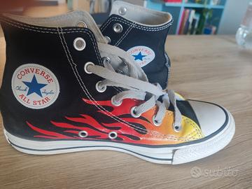 All Star converse Fiamma taglia 36 e 1/2