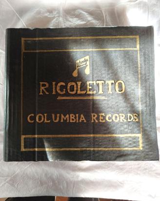 Opera Rigoletto (G.Verdi) 15 dischi 78 giri
