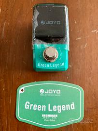 Pedale OVERDRIVE “Green Legend” per chitarra