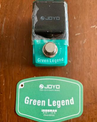 Pedale OVERDRIVE “Green Legend” per chitarra