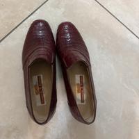 Scarpe in puro coccodrillo