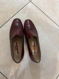 Scarpe in puro coccodrillo