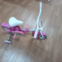 Bicicletta bambina rotelle