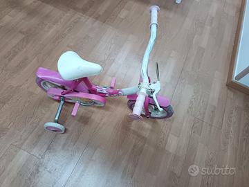Bicicletta bambina rotelle