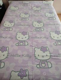 Lenzuolo a sacco 1 piazza mezza Hello Kitty