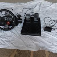 volante  pedaliera  Logitech  driving force gt