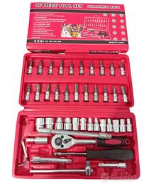 Set chiavi a cricchetto 46 pezzi 