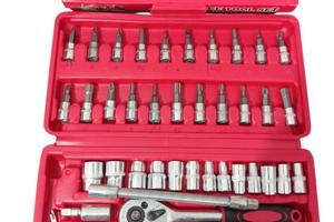 Set chiavi a cricchetto 46 pezzi 