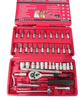 Set chiavi a cricchetto 46 pezzi 
