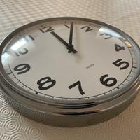 Orologio da parete struttura in acciaio d. 31,5 cm