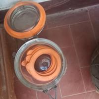 Guarnizioni per vasi di vetro da marmellata nuovi
