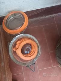 Guarnizioni per vasi di vetro da marmellata nuovi