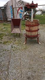 Strizzo e macina per uva