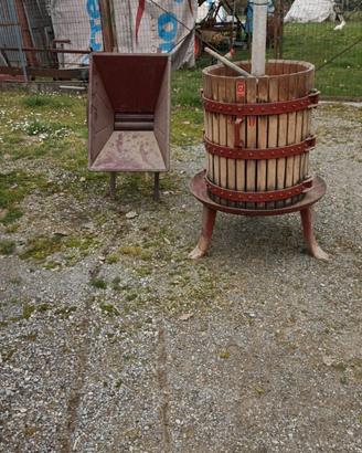 Strizzo e macina per uva