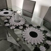 runner da tavolo fatto a mano