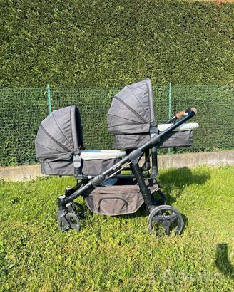 Passeggino Gemellare Trio Brevi